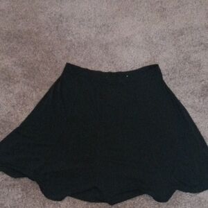 Liz Claiborne Black Skater Skirt